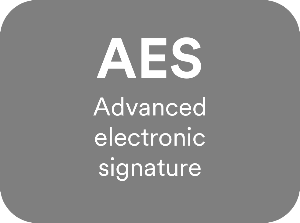 Symbolic image advanced electronic signature